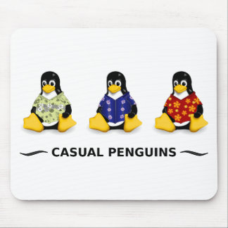 Avslappnad Penguins Mousepad Musmatta