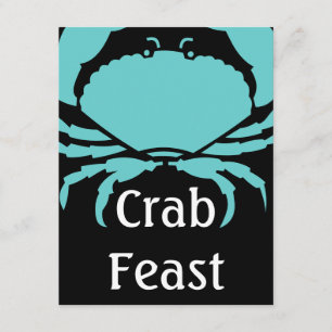 Avslappnad Roligt Crab Feast Festival Party-inbjud Inbjudningar