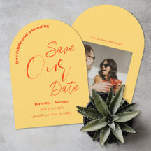 Avslappnad Roligt Gult, sommartid, Bröllop spara d