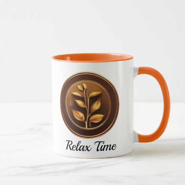 Avslappnad Tid Kaffe Mugg (Höger)