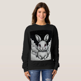 Avslappnade himmelvibbar Himmliska Kanin T Shirt