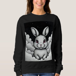 Avslappnade himmelvibbar Himmliska Kanin T Shirt