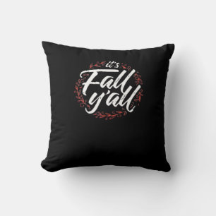 Avslappnaden Fall Y'all Autumn Design Kreativ Kudde