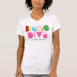 Avslappnaden för BingoDivadamer kammar hem Tee Shirt