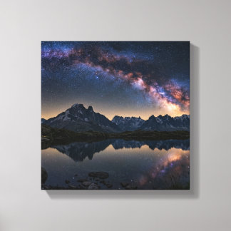 Avslappnande Astronomiska Drömmar Canvastryck