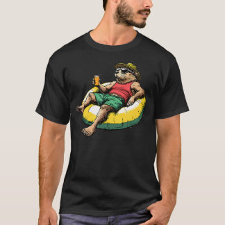 Avslappnande utter sommar vibbar chill utter t shirt