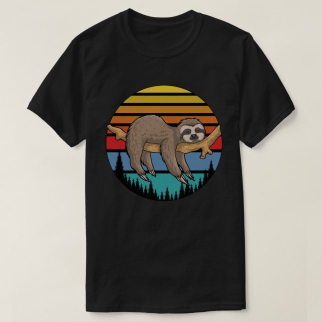 Avslaxande lutning t shirt (Design framsida)
