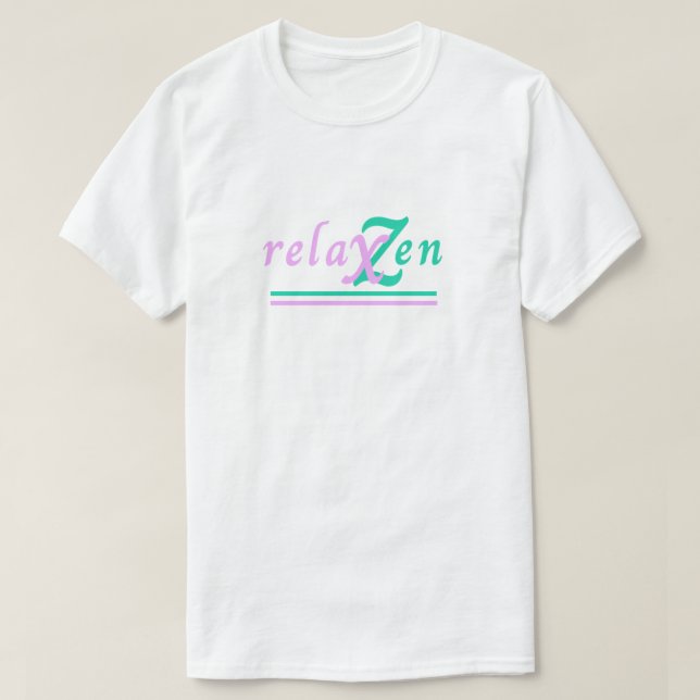 Avslaxande T-Shirt-för manar T Shirt (Design framsida)