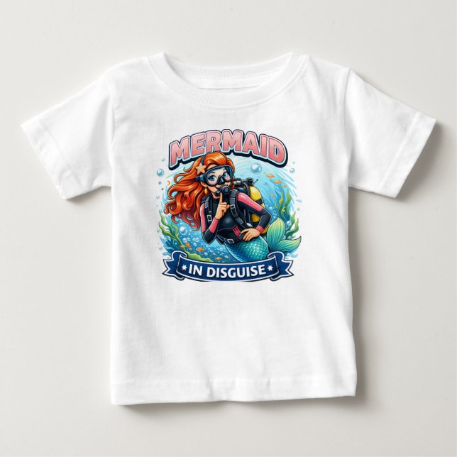 Avslöja din inre havssiren. t shirt (Framsida)