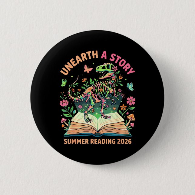 Avslöja en berättelse sommarbiblioteksläsning 2026 knapp (Framsida)