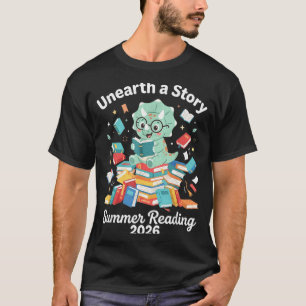 Avslöja en berättelse sommarläsning 2026 bibliotek t shirt