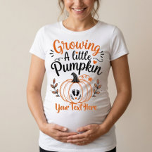 Avslöja graviditeten med 'Growing A Little Pumpkin