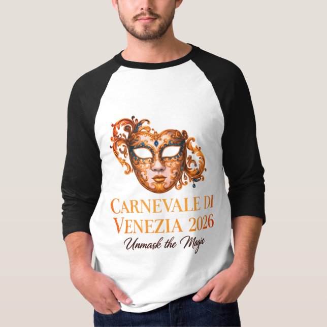 Avslöja Magin | Herr Raglan T-Shirt (Framsida)
