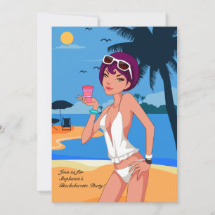 Avslöjande av Beach Bachelorette-partiets inbjudan