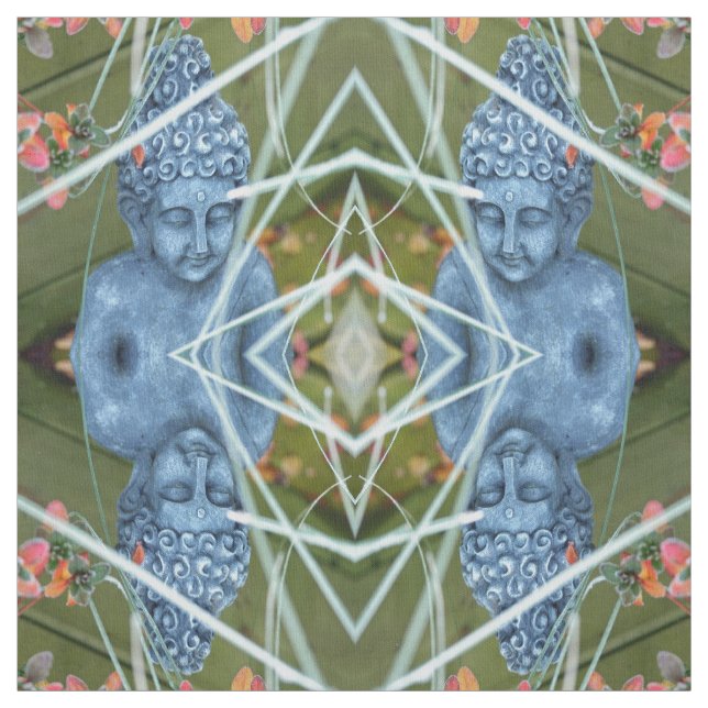 Avslöjande Buddha Fabric Tyg (Provkarta)