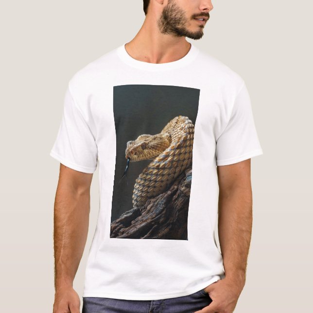 Avslöjande liggande foto T-Shirt (Framsida)