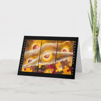 Avslöjande livkort kort