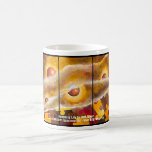Avslöjande livmugg kaffemugg