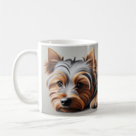 Avslöjande med min Yorkie Kaffemugg