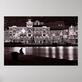 Avslöjande natt i stan poster