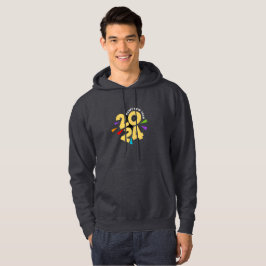 Avslöjar nytt år 2024 | Män Hoodie