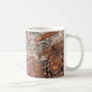 Avslut av Petrified Log I Kaffemugg
