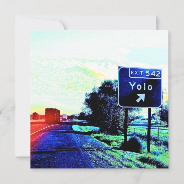 Avsluta 542 Yolo California (Framsida)