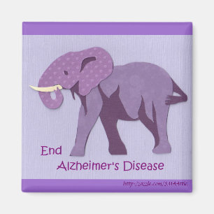 Avsluta Alzheimers sjukdom Magnet
