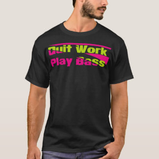 Avsluta arbetsuppspelningsbuss t shirt