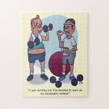 Avsluta att arbeta med lustigt Jigszawa Puzzle