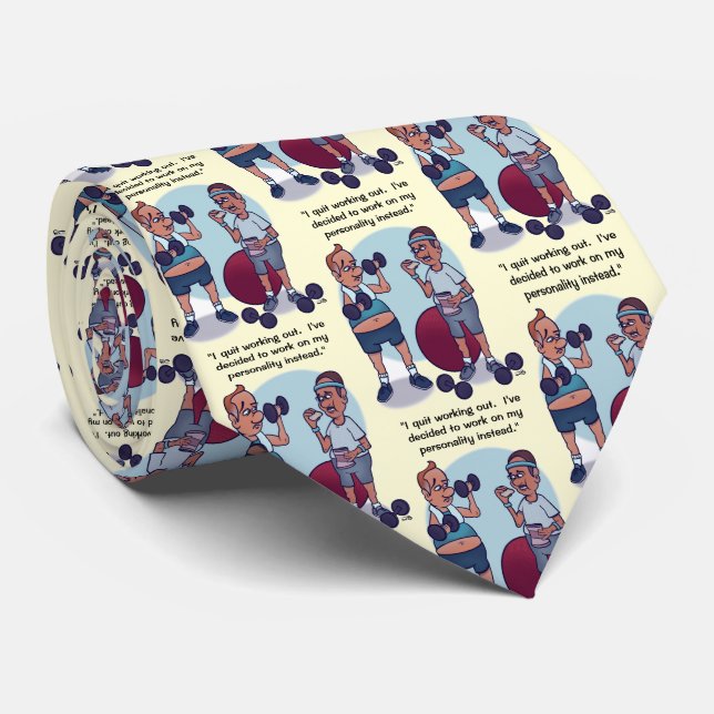 Avsluta att arbeta ut nuny Neck Tie Slips (Rullad)