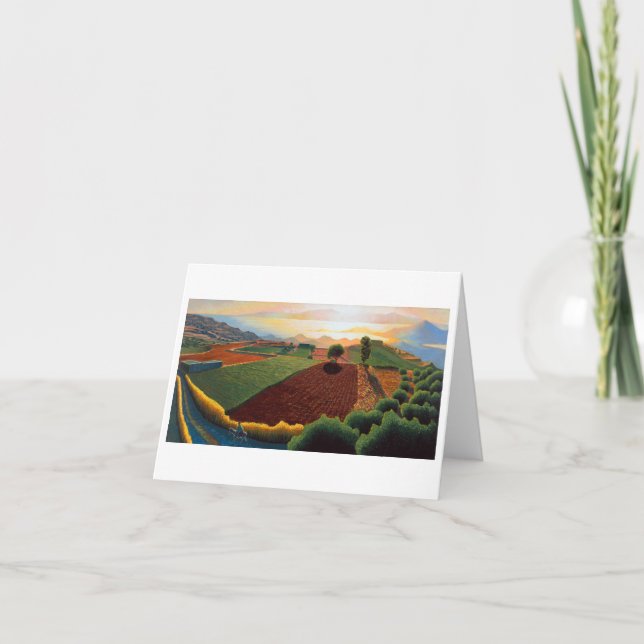 Avsluta av dagen på Naxos Kort (Framsida)