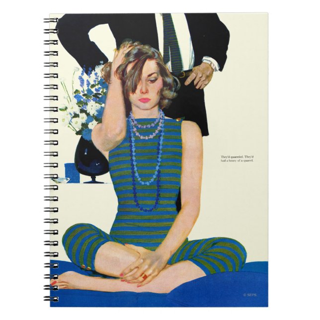 Avsluta av ett giftermål anteckningsbok (Framsidan)