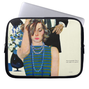 Avsluta av ett giftermål laptop sleeve
