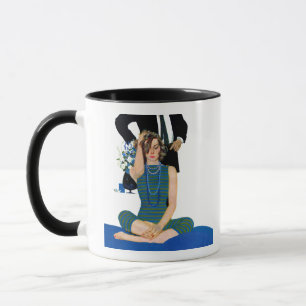Avsluta av ett giftermål mugg