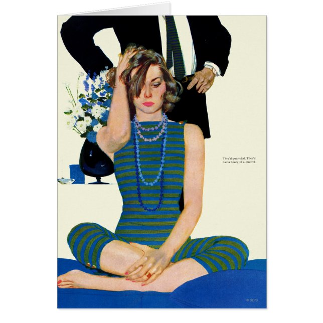 Avsluta av ett giftermål OBS kort (Framsidan)