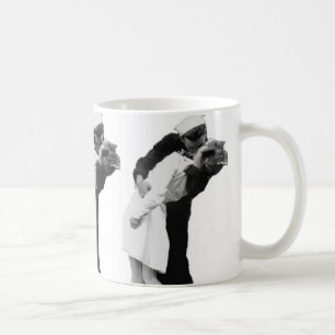 Avsluta av krigkyss kaffemugg