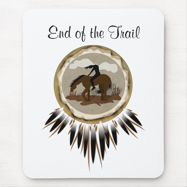 Avsluta av slinga, avsluta av slingan musmatta (Framsidan)