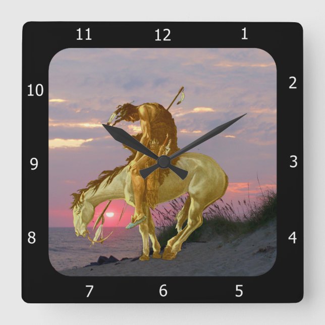 AVSLUTA AV SLINGAN FYRKANTIG KLOCKA (Framsida)