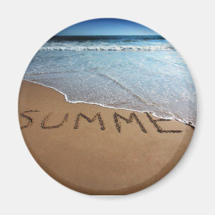 Avsluta av sommar på den Kalifornien kusten Magnet