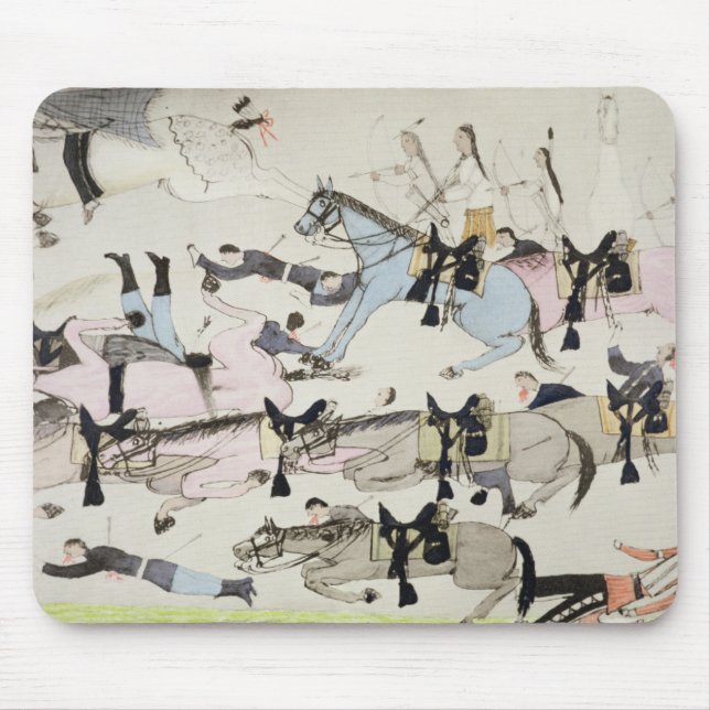 Avsluta av striden (bläck på papper) musmatta (Framsidan)