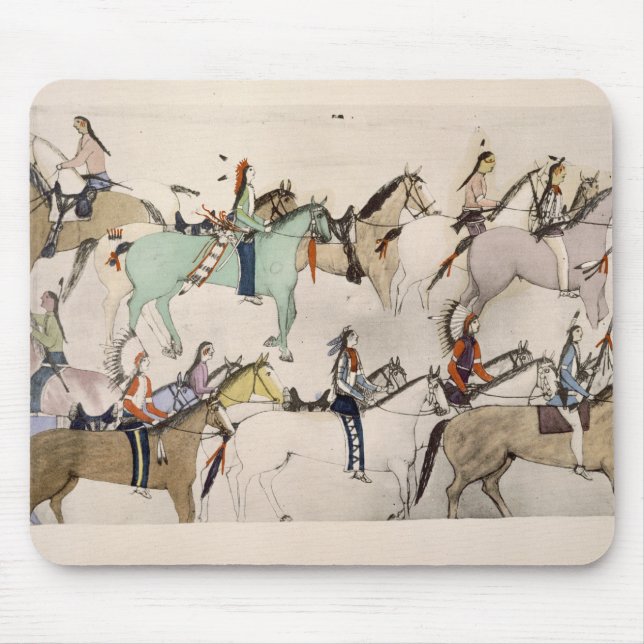 Avsluta av striden (bläck på papper) musmatta (Framsidan)