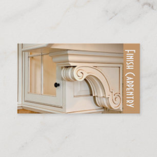 Avsluta Carpentry, Millwork, Construction Business Visitkort