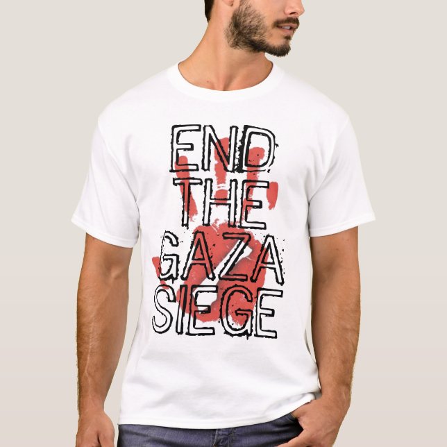 Avsluta den Gaza siegen Tröja (Framsida)