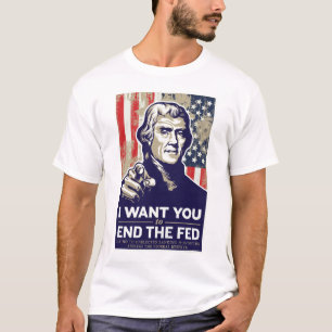Avsluta den matade Jeffersonian T-tröja Tee