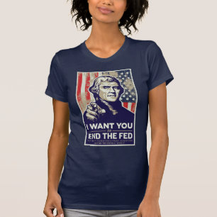 Avsluta den matade Jeffersonian T-tröja Tee Shirt