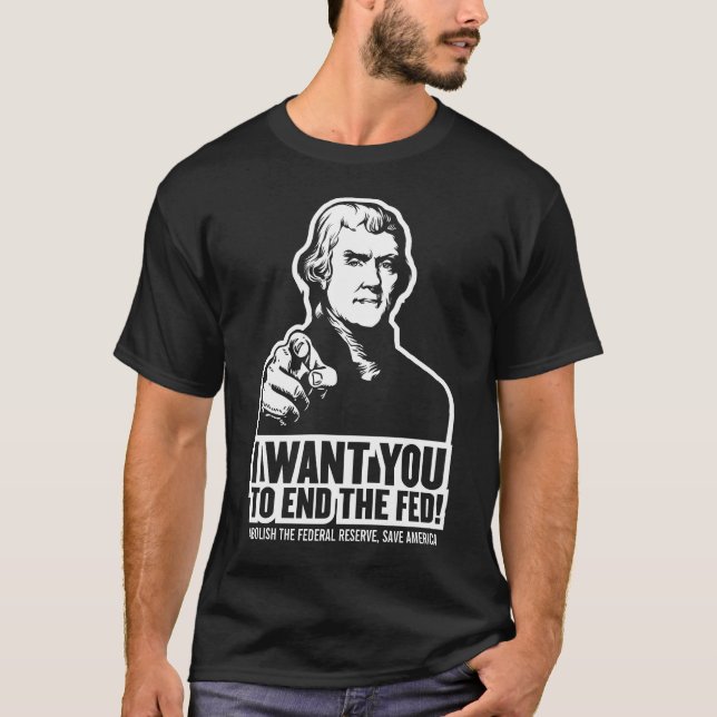Avsluta den matade Jeffersonian T-tröja Tee Shirt (Framsida)