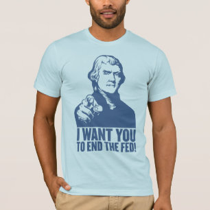 Avsluta den matade Jeffersonian T-tröja Tee Shirt