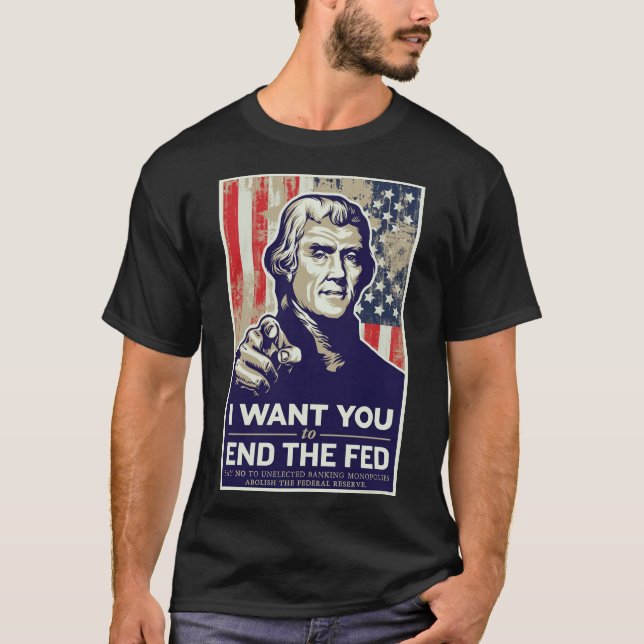Avsluta den matade skjortan t shirt (Framsida)