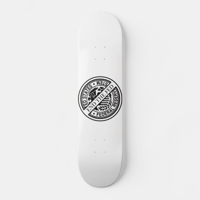 Avsluta det Matat reservsystemet Skateboard Bräda 20,5 Cm (Framsida)